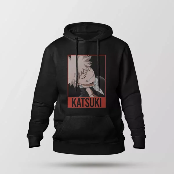 هودی انیمه مای هیرو آکادمیا طرح کاتسوکی (My Hero Academia Katsuki)