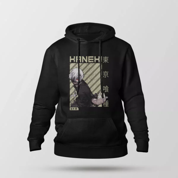 هودی انیمه توکیو غول طرح اسکچ کانکی (Kaneki)