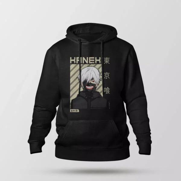 هودی انیمه توکیو غول طرح کانکی با ماسک (Kaneki)