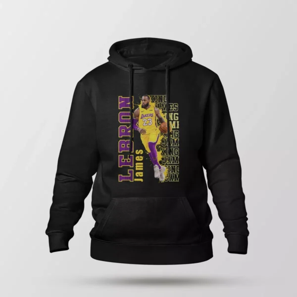 هودی بسکتبال طرح لبران جیمز (LeBron James)