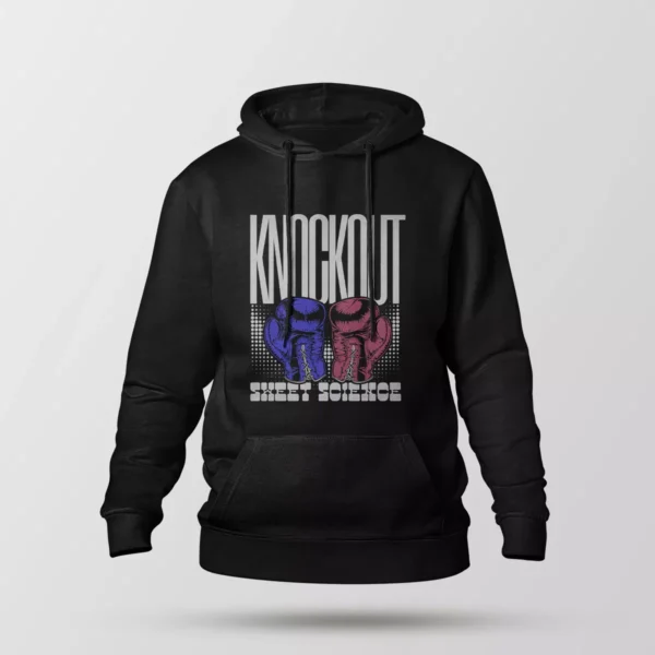 هودی بوکس طرح دستکش Knockout