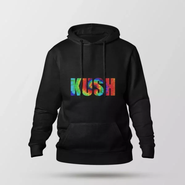 هودی نوشته Kush طرح تای‌دای