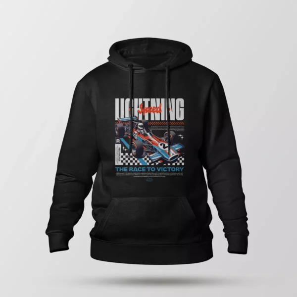 هودی فرمول یک طرح Lightning Speed
