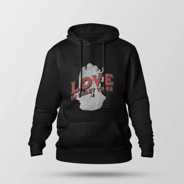 هودی عاشقانه طرح Love in Crazy Times