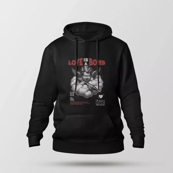 هودی عاشقانه طرح Love Is A Bomb