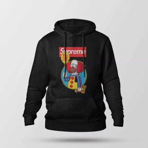 هودی هالووین طرح دلقک Pennywise