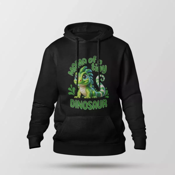 هودی دایناسور کارتونی طرح Mama of a Tiny Dinosaur