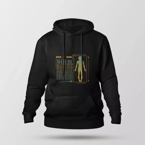 هودی استریت‌ویر طرح Mature Streetwear Graphic