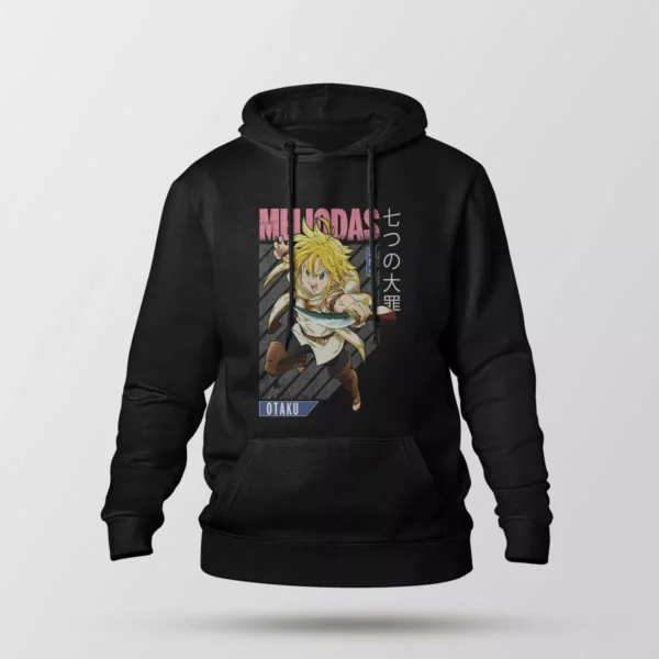 هودی انیمه گناهان هفتگانه طرح ملیوداس (Meliodas)