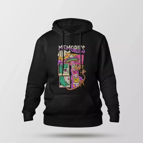 هودی طرح Memories کلاژ