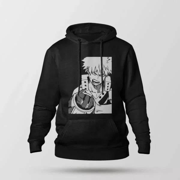 هودی انیمه My Hero Academia طرح باکوگو (Bakugo)