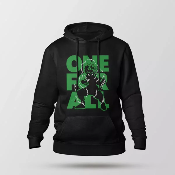هودی انیمه My Hero Academia طرح One For All