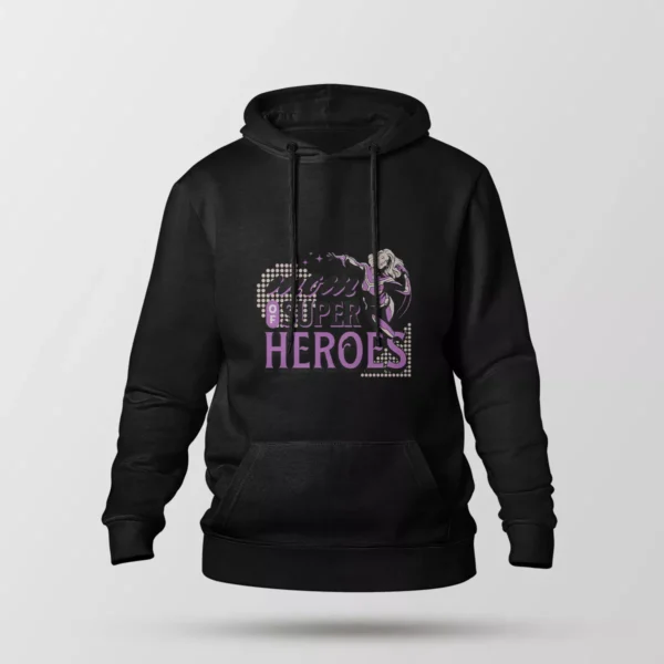 هودی مادر ابرقهرمان طرح Mom Super Heroes
