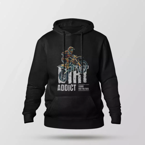 هودی موتورکراس طرح Dirt Addict