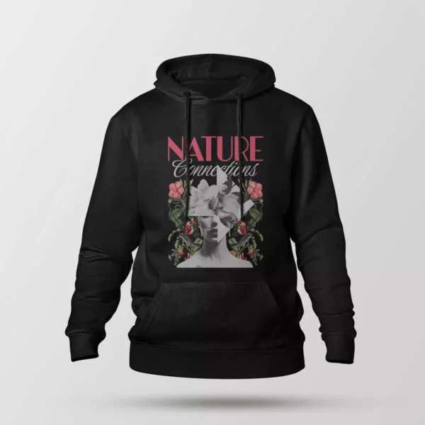 هودی طرح طبیعت و گل Nature Connections