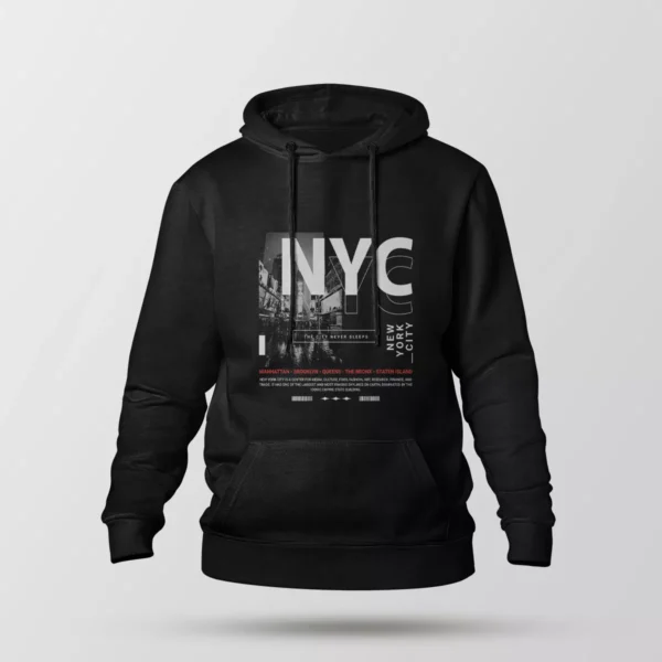 هودی نیویورک طرح تایپوگرافی (NYC)