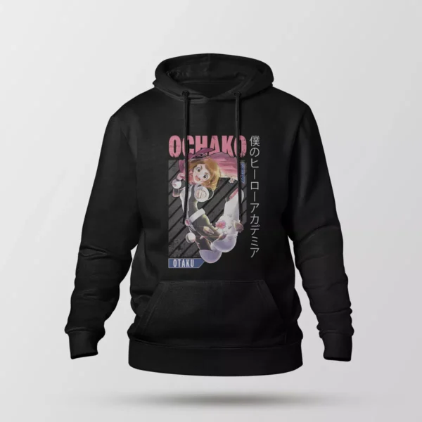 هودی انیمه هیرو آکادمیا طرح اوچاکو در پرش (Ochako)