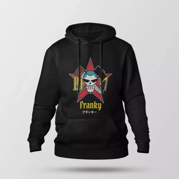 هودی انیمه وان پیس طرح فرانکی (Franky)