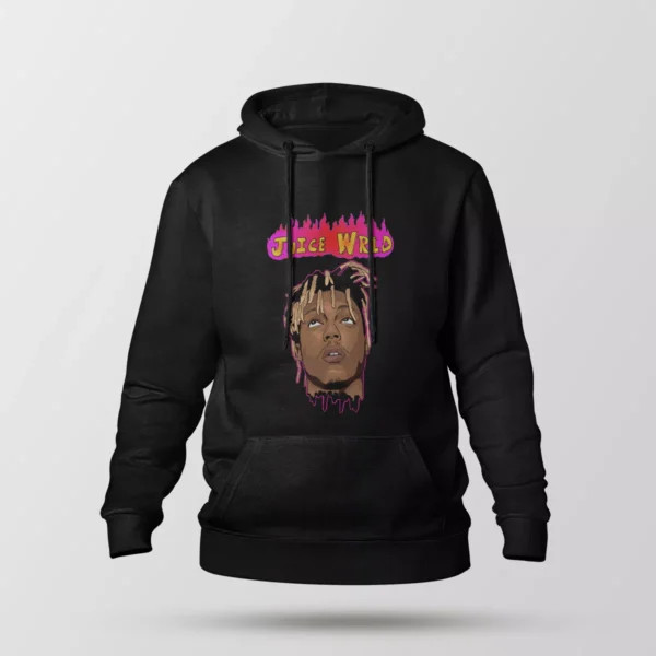 هودی جویس ورلد طرح پرتره آتشین (Juice WRLD)