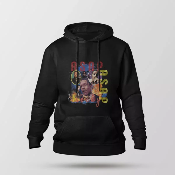 هودی ای‌سپ راکی طرح آتش (A$AP Rocky)
