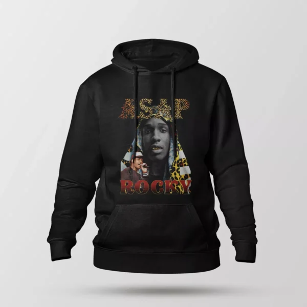 هودی ای‌سپ راکی طرح پلنگی (A$AP Rocky)