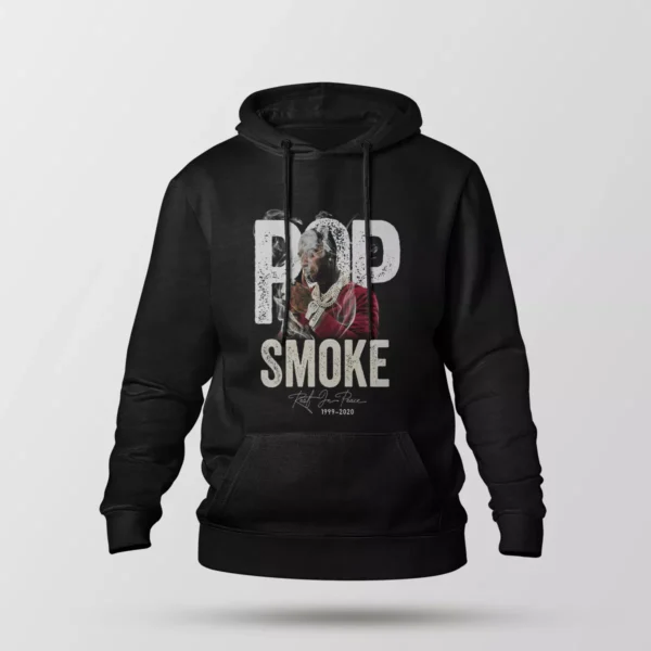 هودی پاپ اسموک طرح یادبود (Pop Smoke)