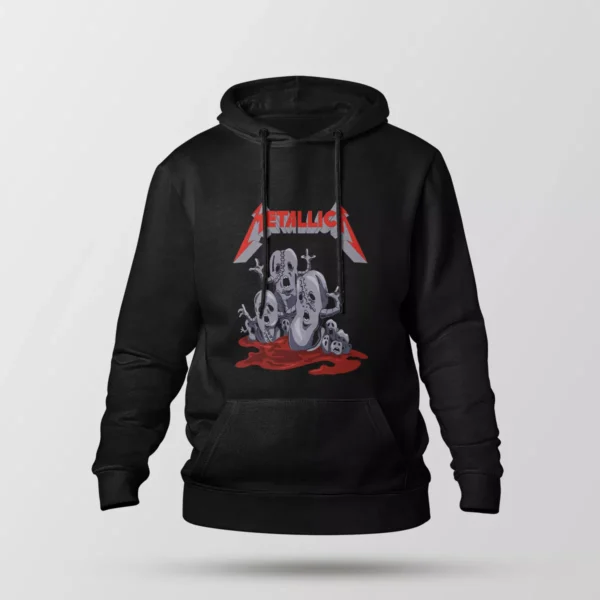 هودی متالیکا طرح جمجمه (Metallica)