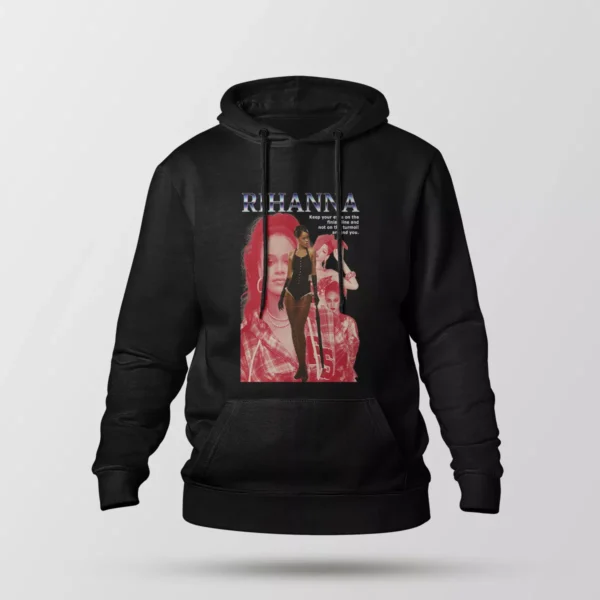 هودی ریحانا طرح چهارخانه (Rihanna)