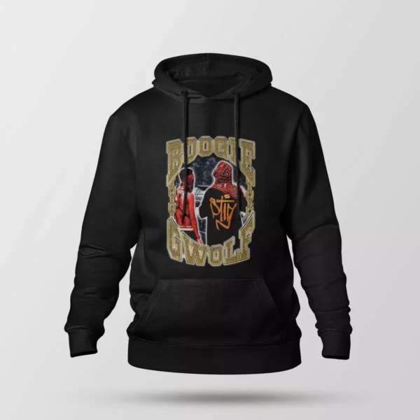 هودی گرگ طرح Boogie Wolf استریت‌ویر
