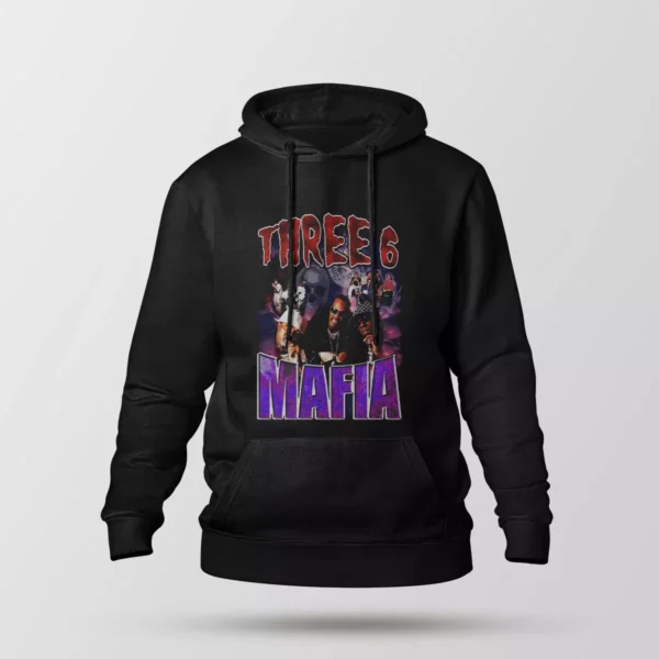 هودی تری سیکس مافیا طرح پرتره (Three 6 Mafia)