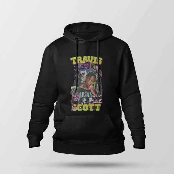 هودی تراویس اسکات طرح پرتره (Travis Scott)