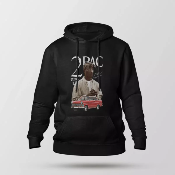 هودی توپاک طرح Thug Life (Tupac)