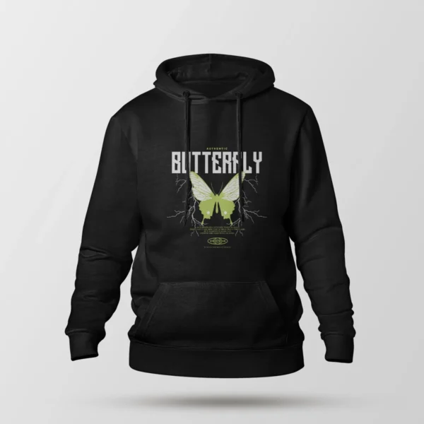 هودی پروانه استایل دارک (Dark Butterfly)