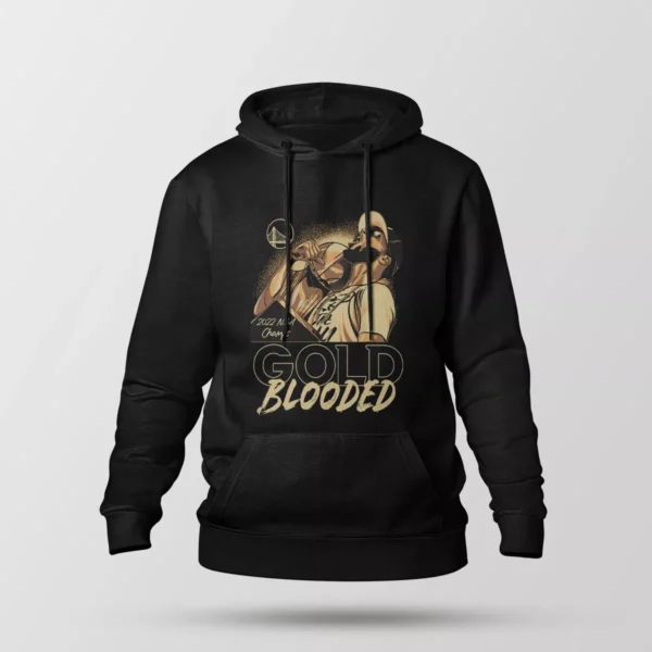هودی بسکتبال طرح Gold Blooded