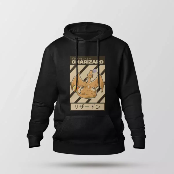 هودی پوکمون طرح کارتی چاریزارد (Charizard)