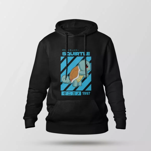 هودی پوکمون طرح کارتی اسکوییرتل (Squirtle)