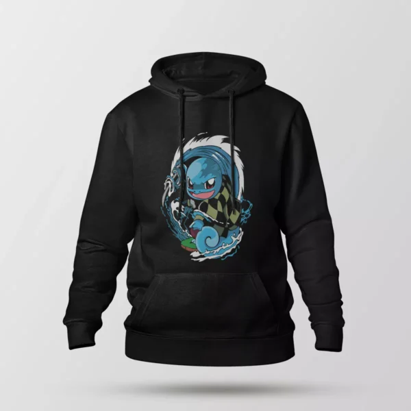 هودی پوکمون طرح موج اسکوییرتل (Squirtle)