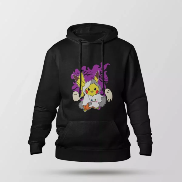 هودی پوکمون طرح میمیکیو هالووین (Mimikyu)