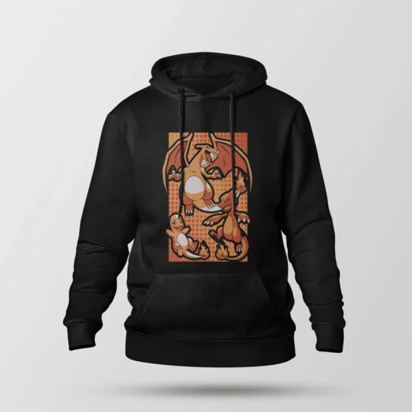 هودی پوکمون طرح تکامل چارماندر (Charizard Evolution)