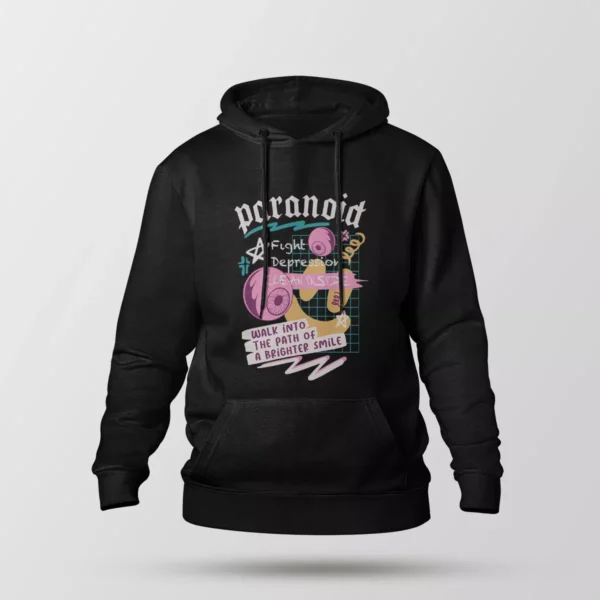 هودی طرح Paranoid با مفهوم سلامت روان