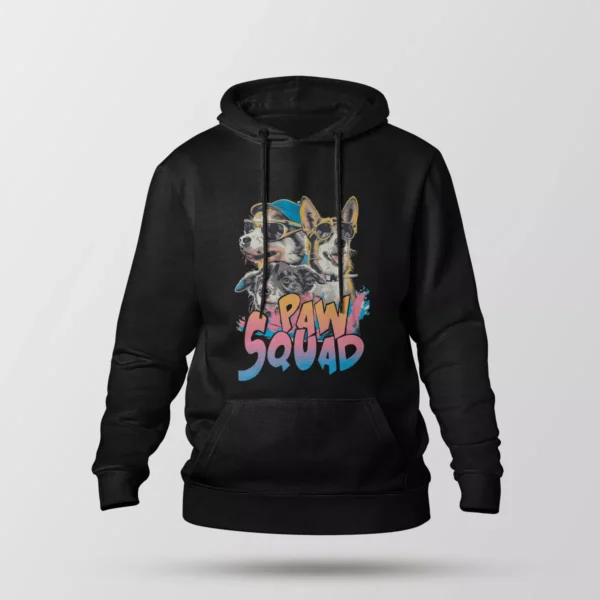 هودی سگ طرح Paw Squad