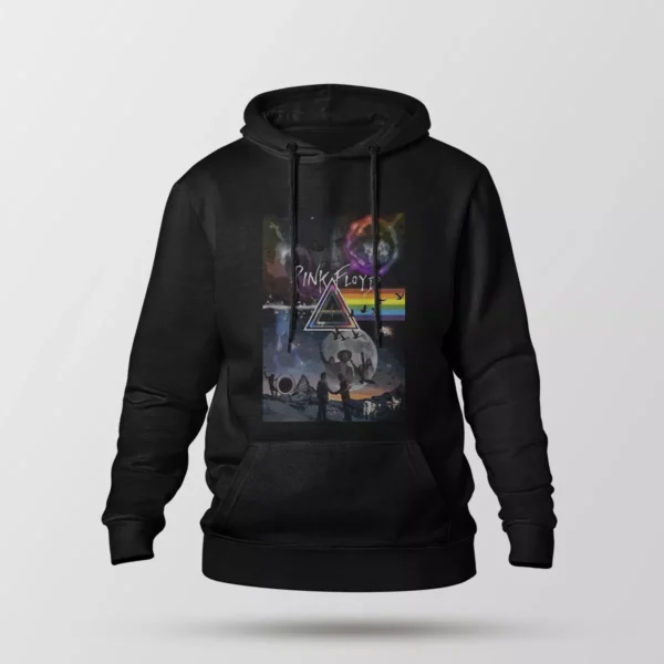 هودی پینک فلوید طرح Dark Side of the Moon