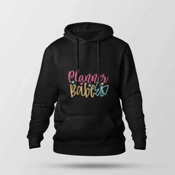 هودی تایپوگرافی Planner Babe