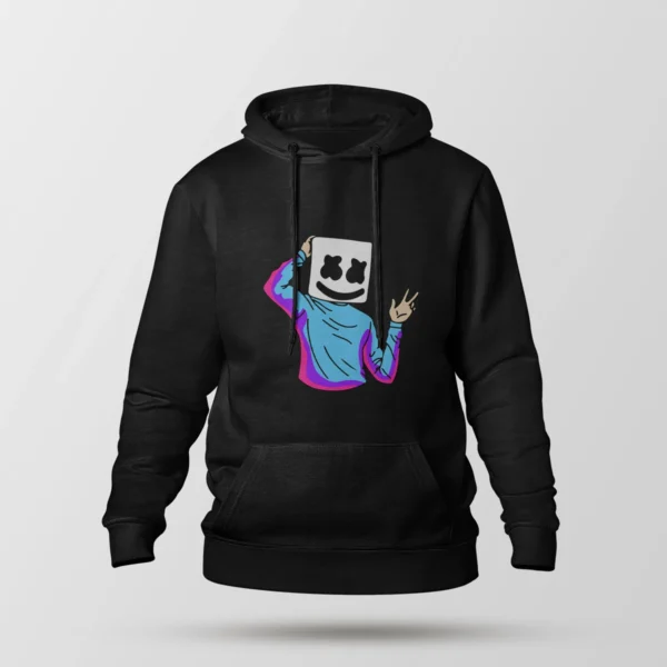 هودی مارشملو طرح پرتره رنگی (Marshmello)