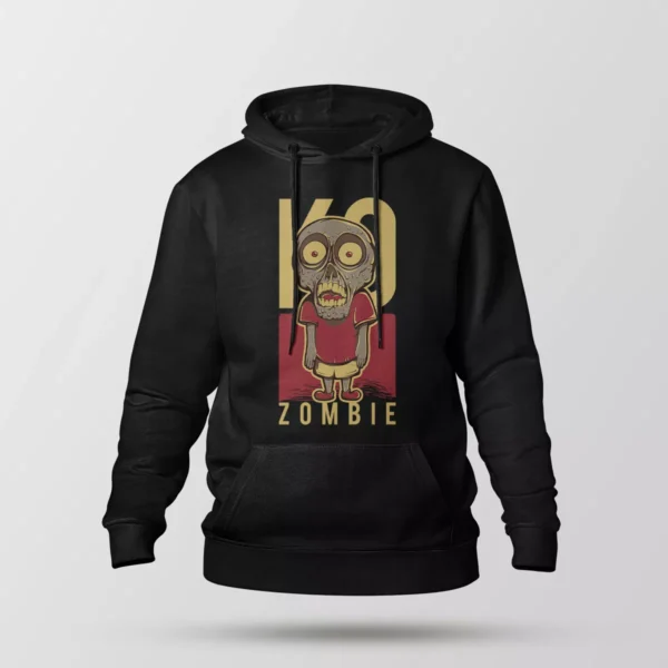 هودی زامبی طرح کارتونی KO Zombie