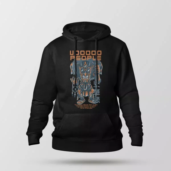 هودی طرح ماسک وودو Voodoo People