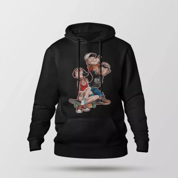 هودی پاپای طرح اسکیت‌بورد (Popeye)