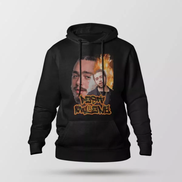 هودی پست مالون طرح پرتره (Post Malone)