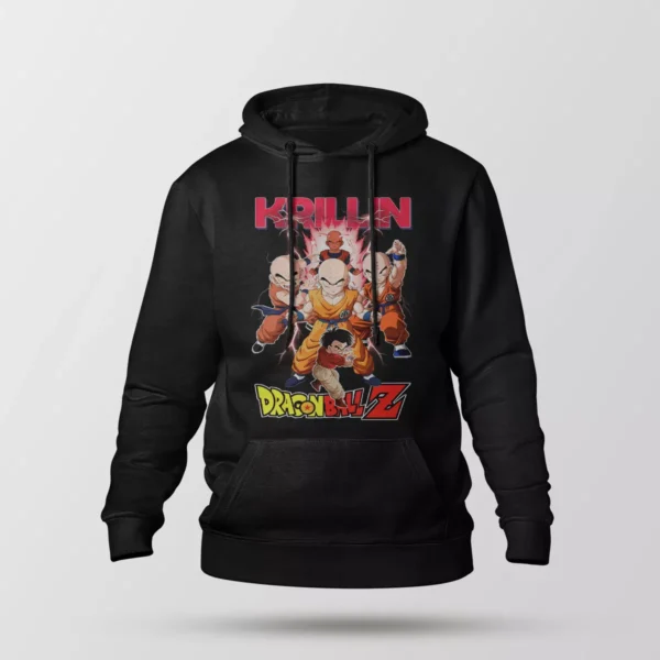 هودی انیمه دراگون بال طرح کریلین (Krillin)