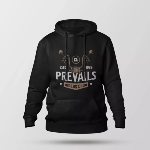 هودی موتورسواری طرح Prevails Riders Club